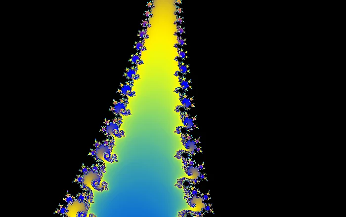 Violet Cathedral fractal art
