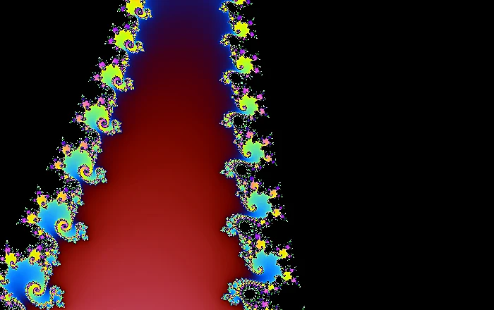 Orchid Vortex fractal art