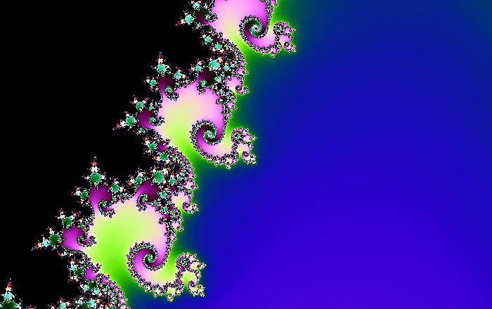 Midnight Brocade fractal art