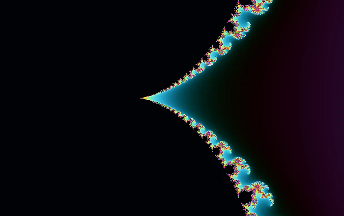 Aurora Coast fractal art