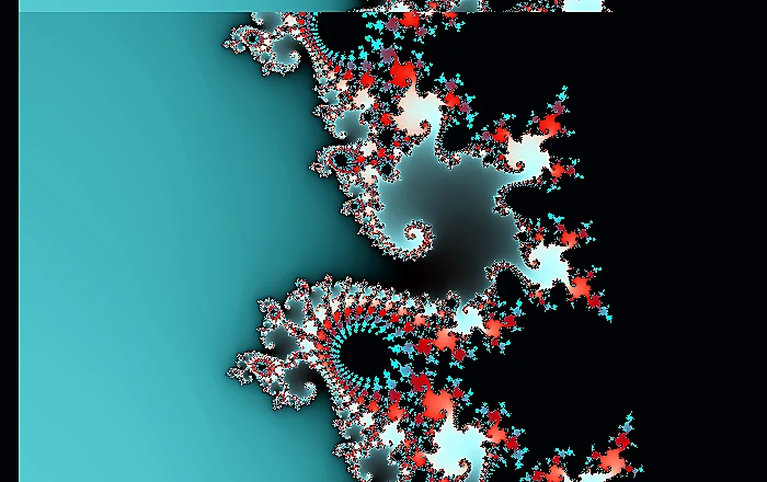 Tidal Script fractal art