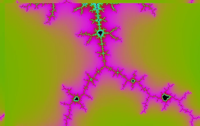 Electric Canopy fractal art