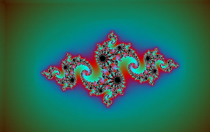 Recursive Bloom fractal art