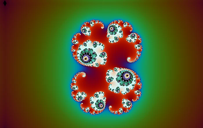 Shadow Helix fractal art