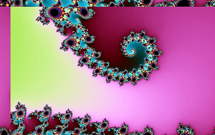 Chaotic Garden fractal art