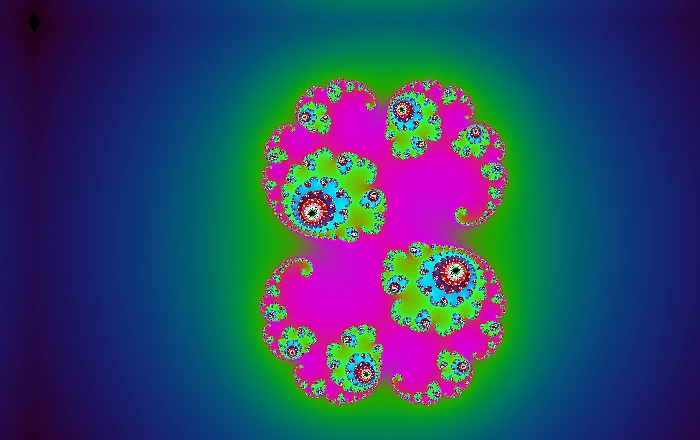Recursive Flame fractal art