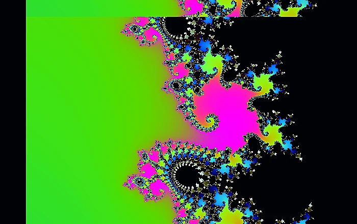 Zero Point Garden fractal art